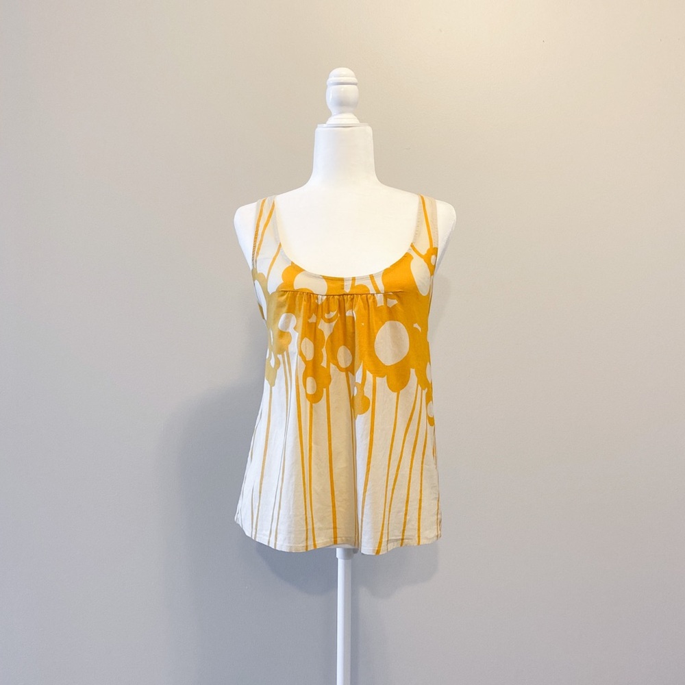 Marimekko Tie-Back Top Size 6 Retro Mod